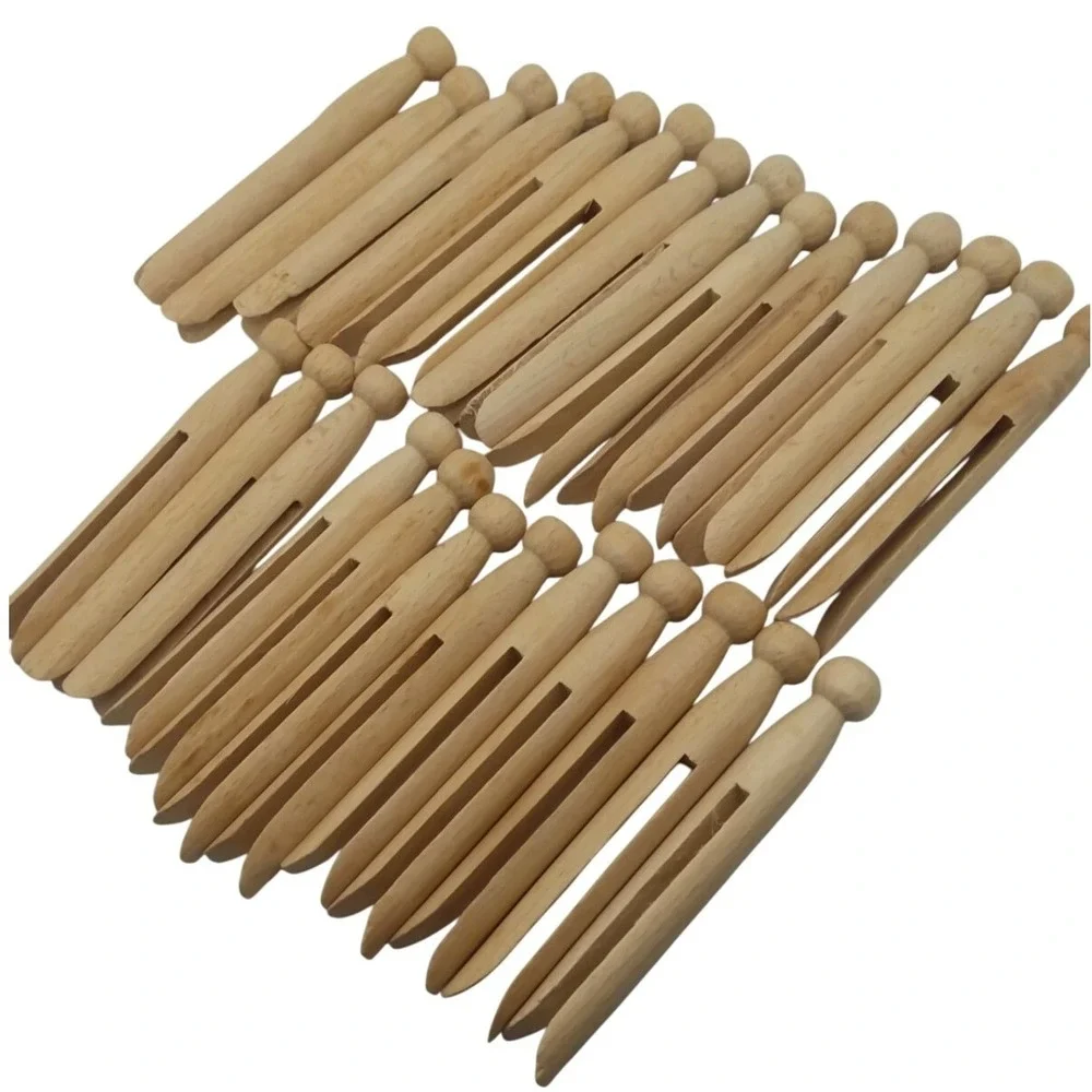 VTG Clothespins 26 Pins 4.5